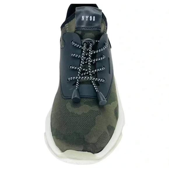 Steve Madden Impact Camouflage Mid Top Mens Fashion Sneakers Size 7.5M - Picture 4 of 12